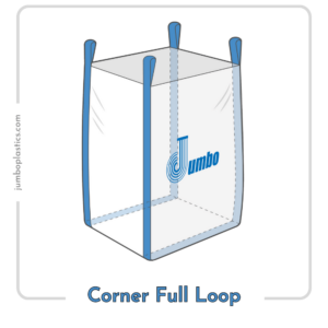 Corner Full Loop Jumbo Plastics FIBC